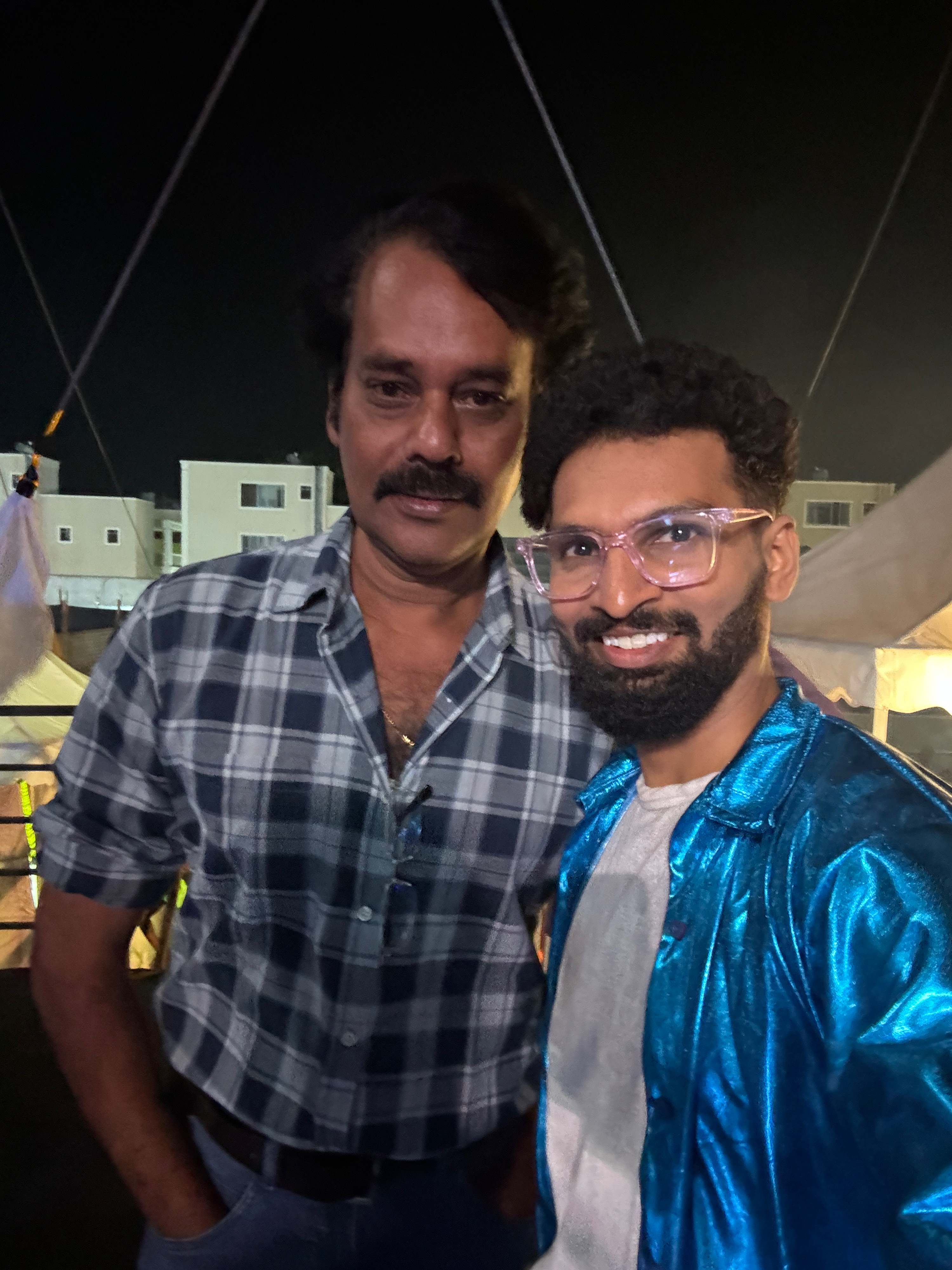 With Cinematographer Natty
