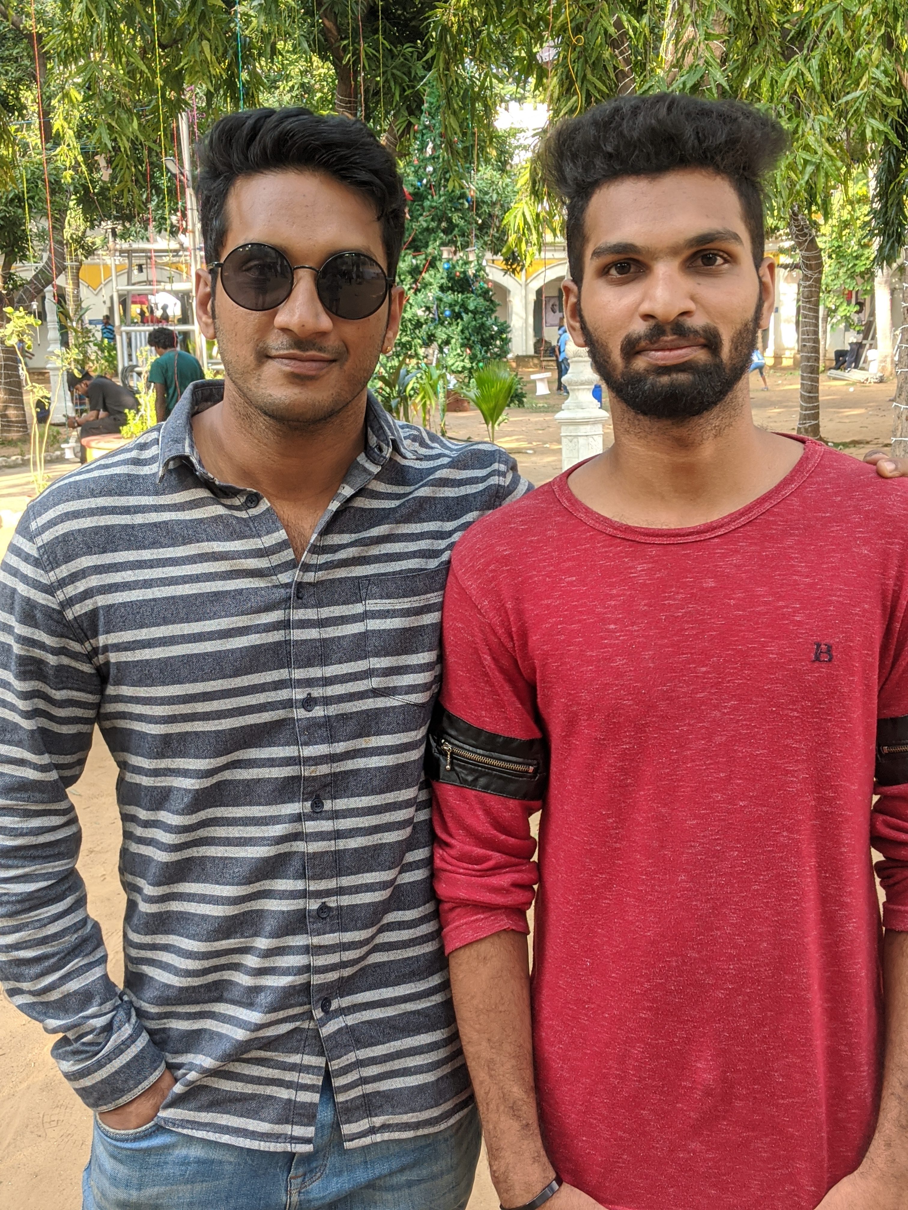 With Choreographer Sathish