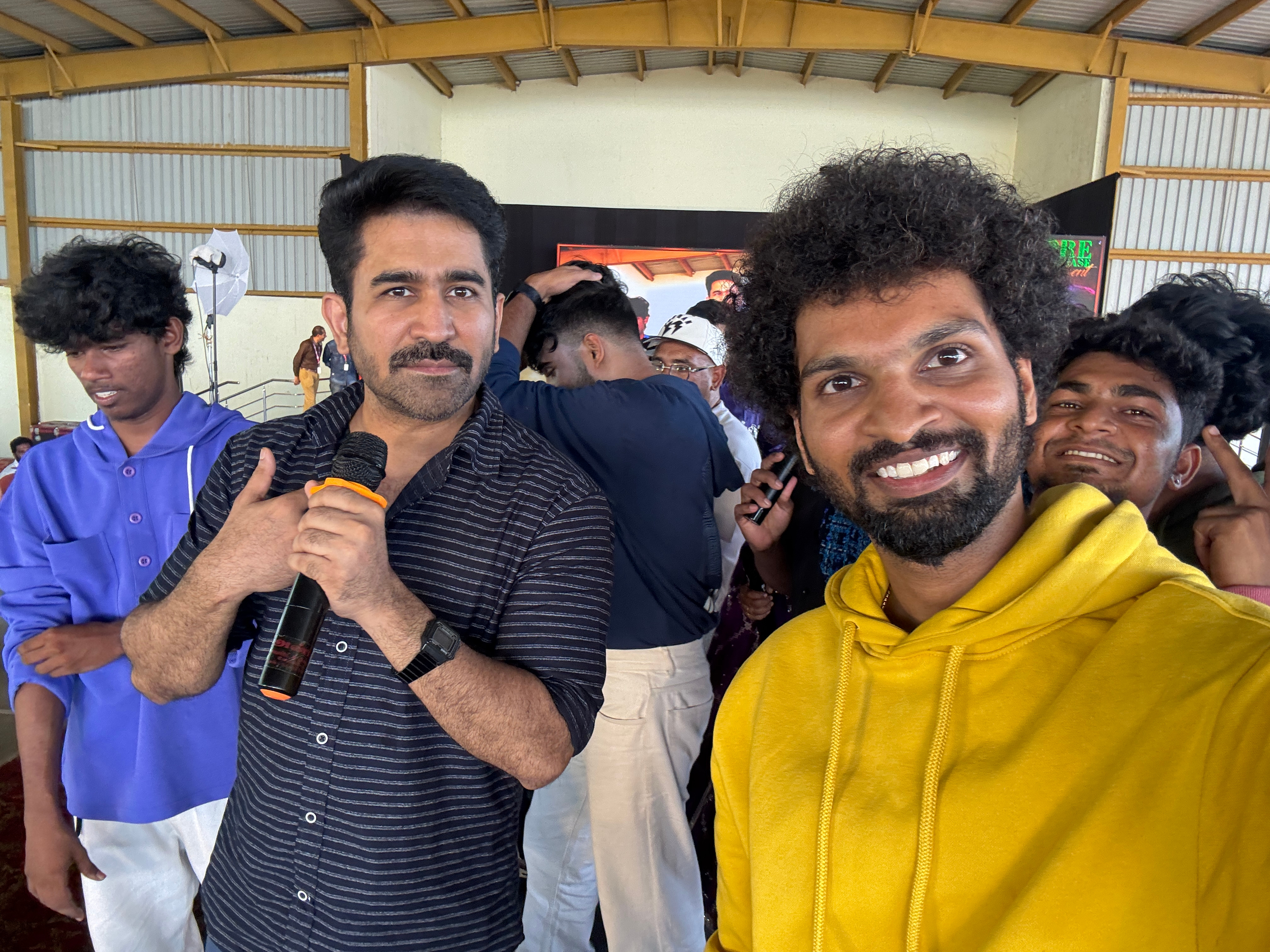 With Vijay Antony - Music Director & Actor